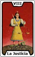 Significado de la carta del tarot La Justicia