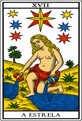 tarot de marsella A Estrela